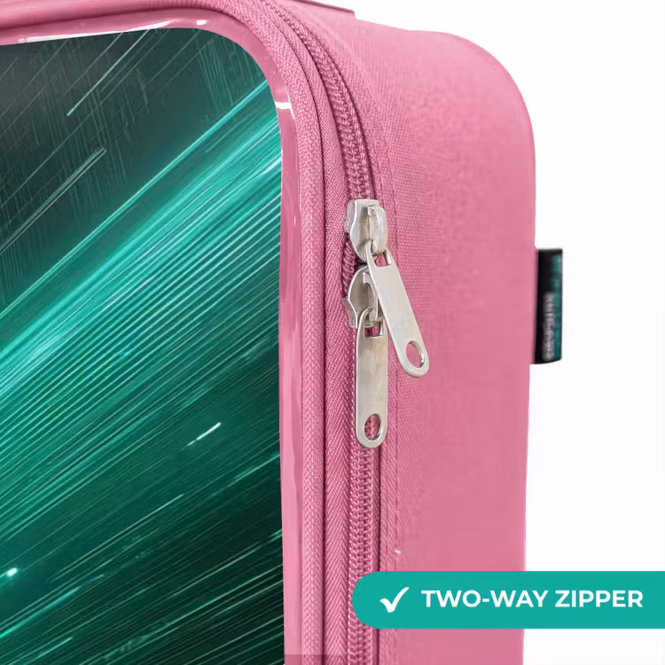 Children's suitcase - Pink - Truck - Neon - Green - City — 4