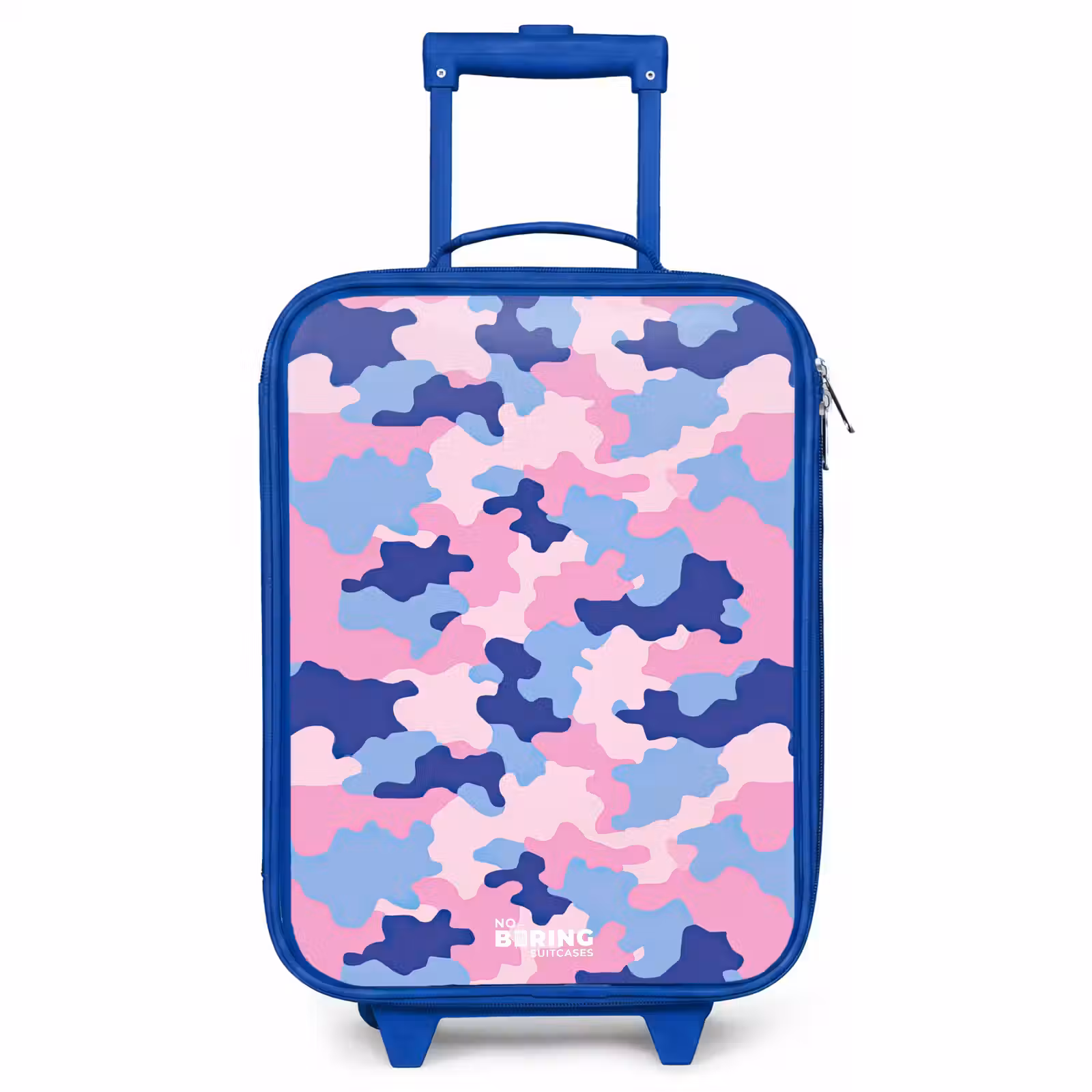 Children's suitcase - Blue - Camouflage - Pink - Blue — 1