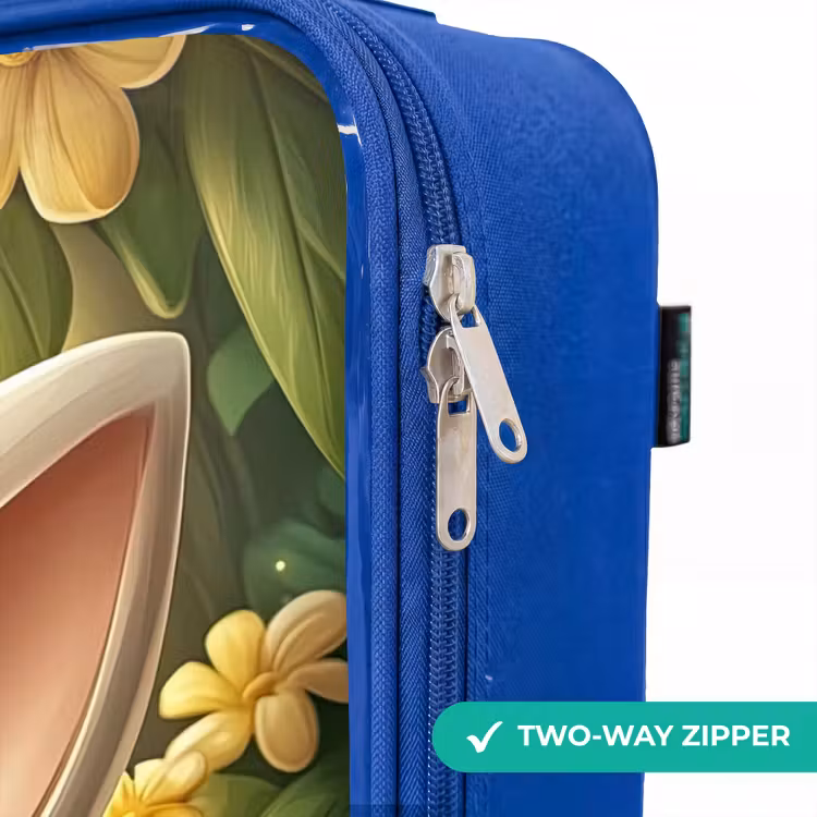Children's suitcase - Blue - Rabbit - Sunlight - Fairytale - Butterfly — 6