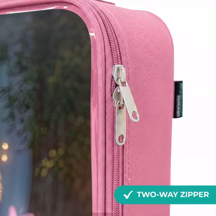 Children's suitcase - Pink - Bear - Butterflies - Forest - Fairy — 4