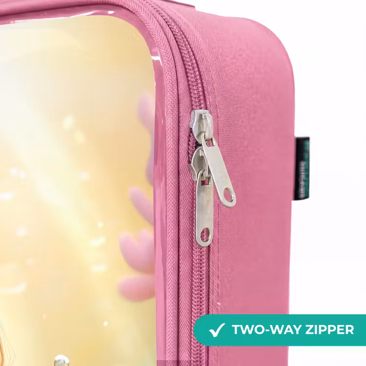 Children's suitcase - Pink - Mermaid - Fish - Coral — 4