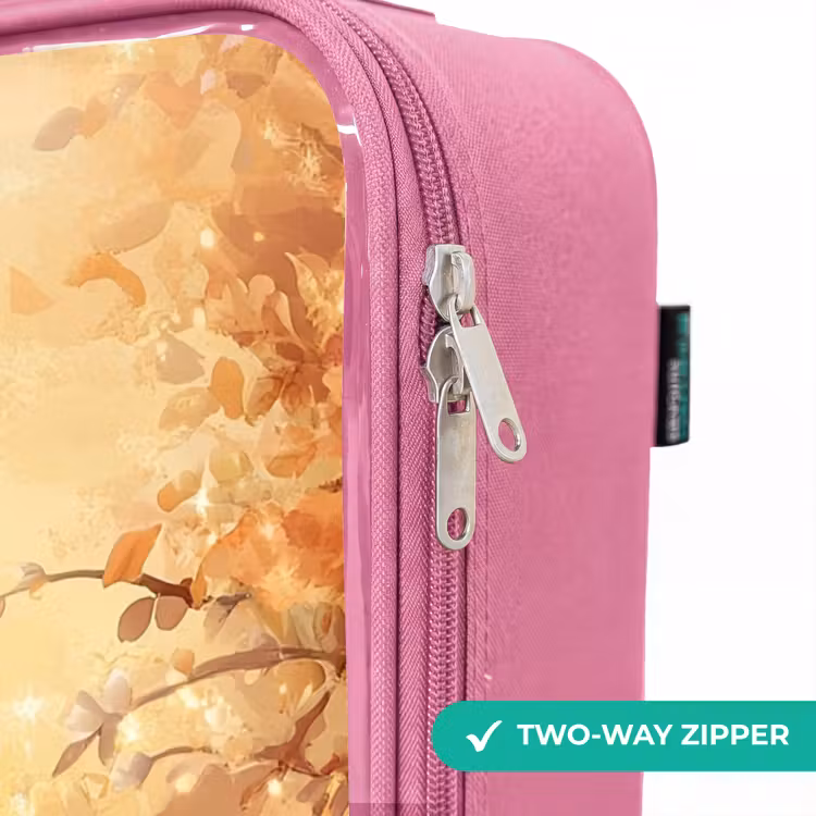 Children's suitcase - Pink - Unicorn - Butterfly - Pink - Mane — 4
