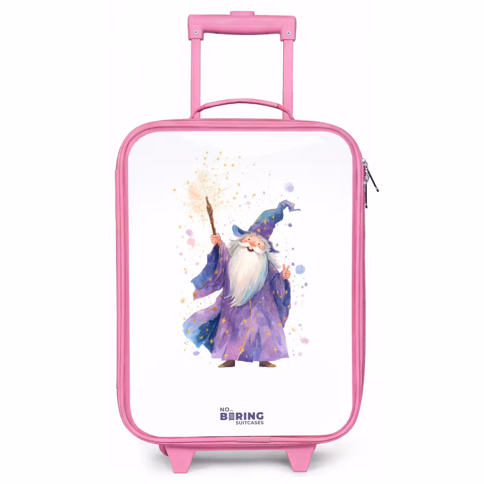Children's suitcase - Pink - Old magician with staff — 1