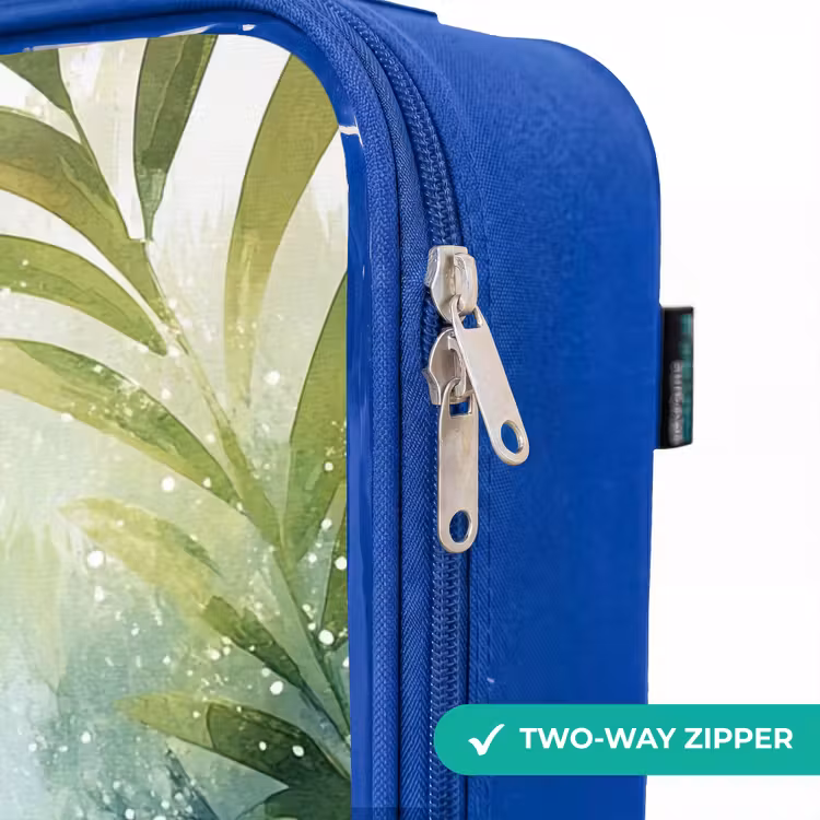 Children's suitcase - Blue - Dino - Turtle - Jungle — 6