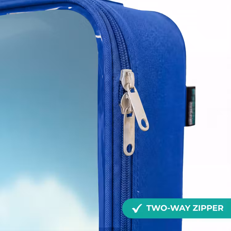 Children's suitcase - Blue - Golf - Dino - Green — 6
