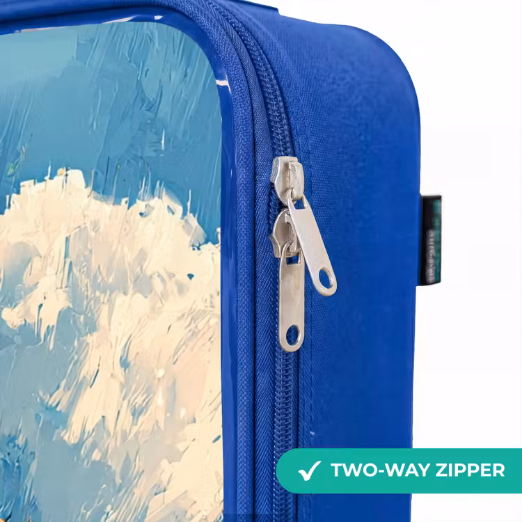 Children's suitcase - Blue - Stadium - Football - Boy — 6
