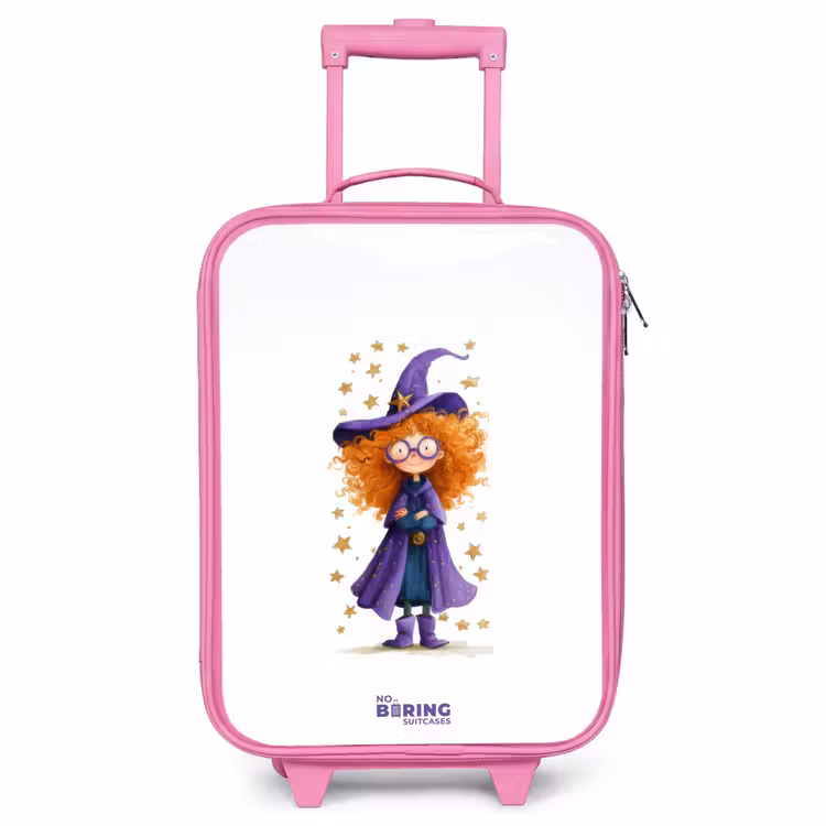 Children's suitcase - Pink - Star magic with curls — 1