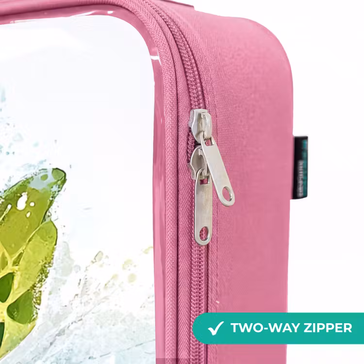 Children's suitcase - Pink - Turtle - Water - Green — 4