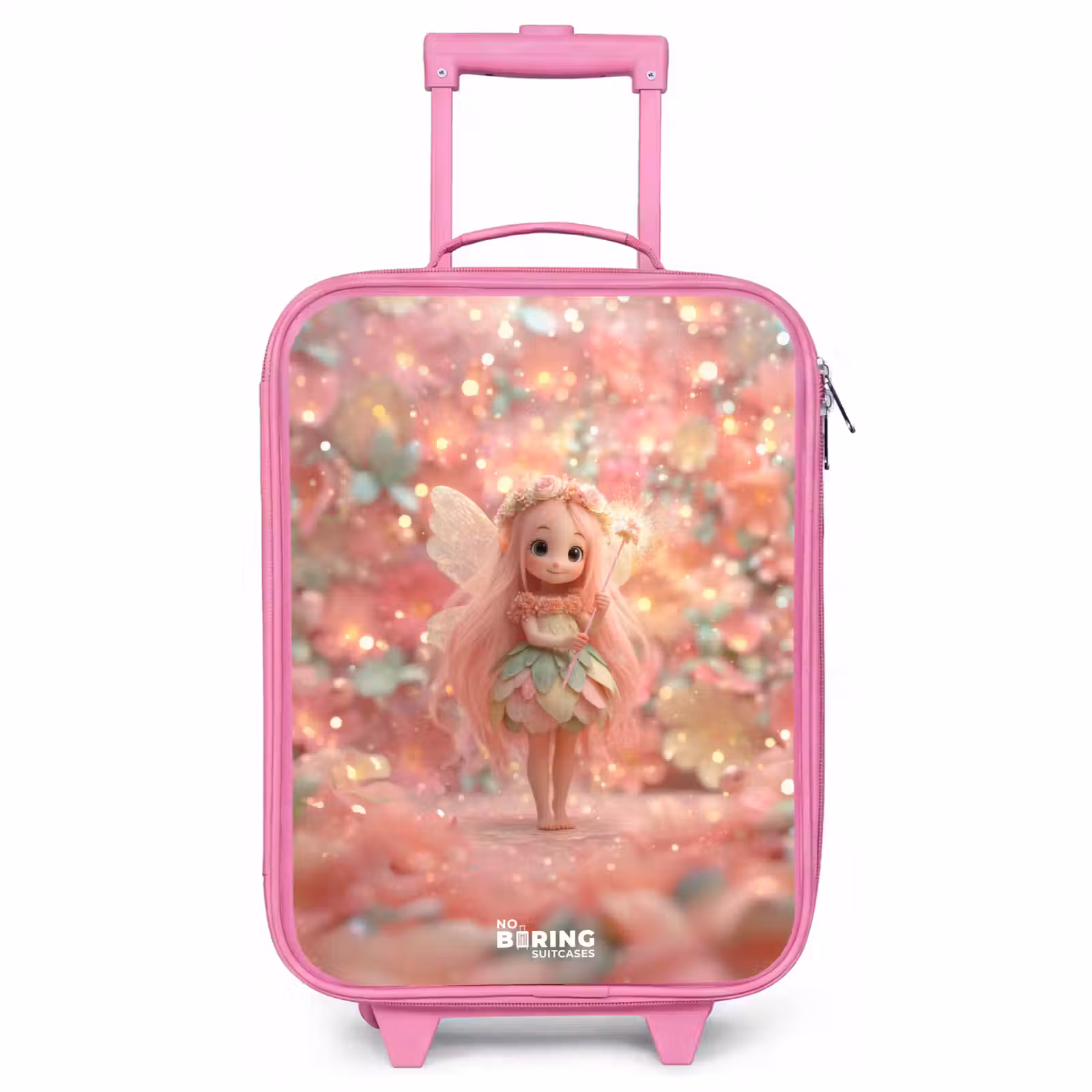 Children's suitcase - Pink - Flower fairy in pink fairy world — 1
