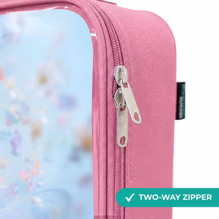 Children's suitcase - Pink - Butterfly Fairy in Flower Air — 4