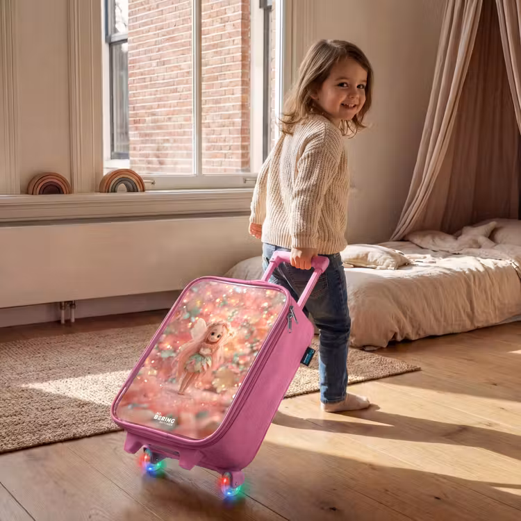 Children's suitcase - Pink - Flower fairy in pink fairy world — 2