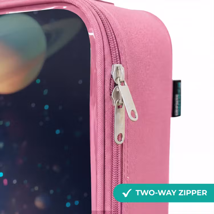Children's suitcase - Pink - Merry alien creature — 4