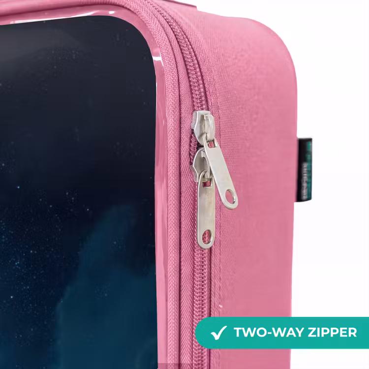 Children's suitcase - Pink - Witch in Moonlight Flight — 4