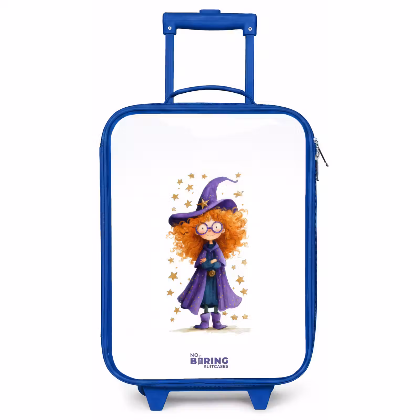 Children's suitcase - Blue - Star magic with curls — 1