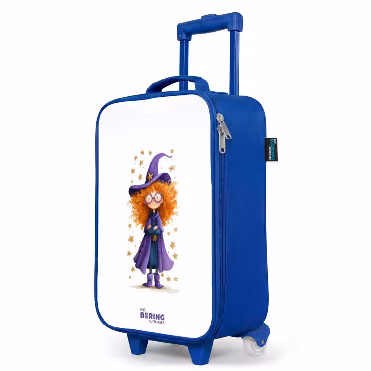 Children's suitcase - Blue - Star magic with curls — 5