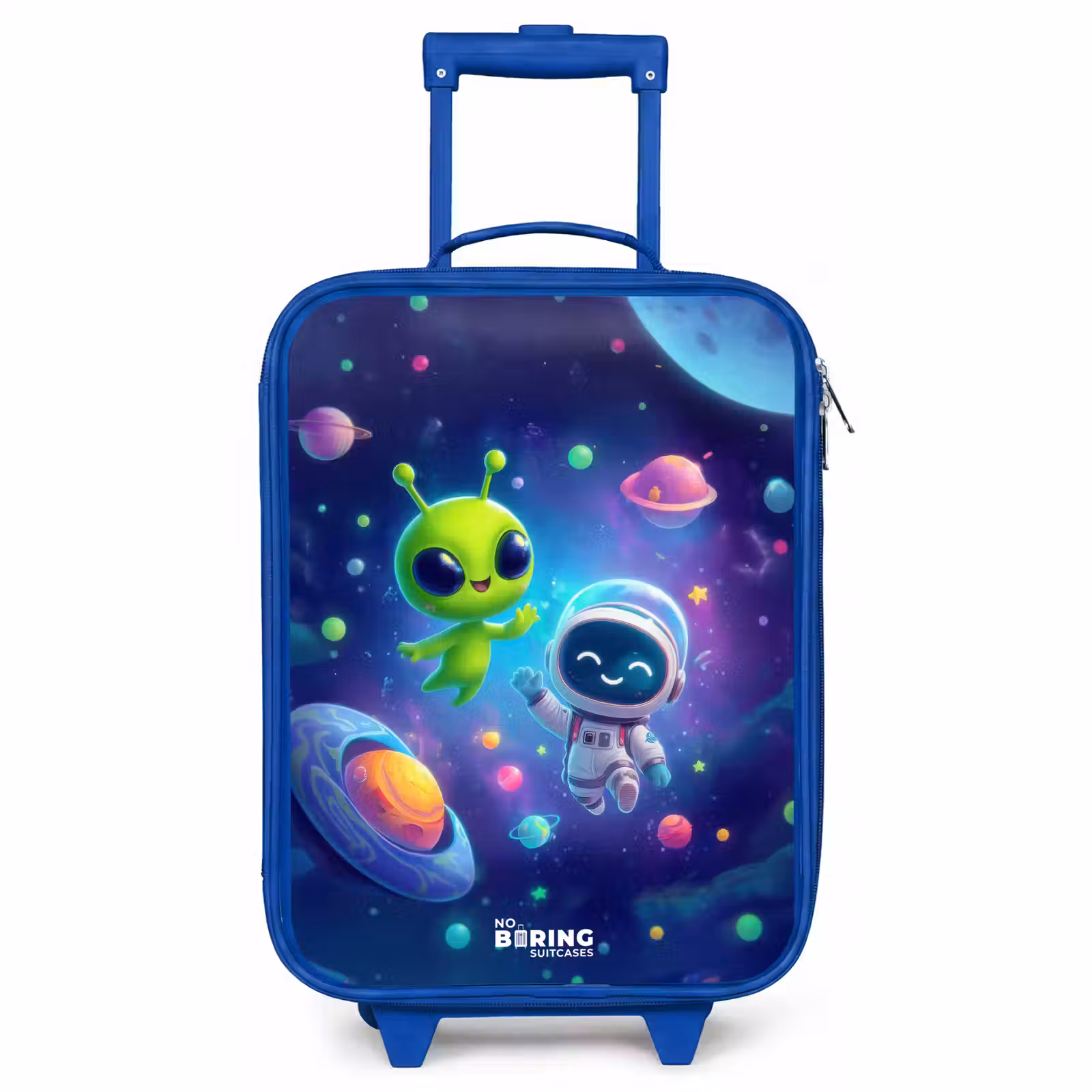 Children's suitcase - Blue - Merry Meeting in Space — 1