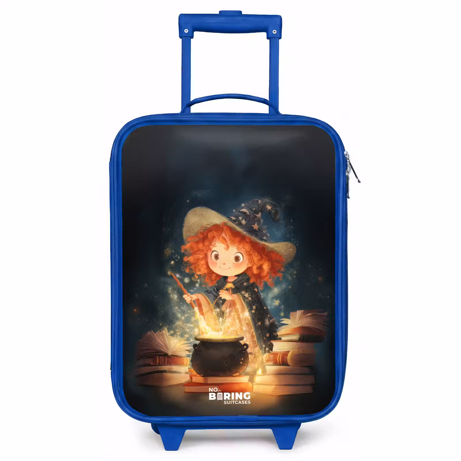 Children's suitcase - Blue - Witch with Sparkling Magic Potion — 1