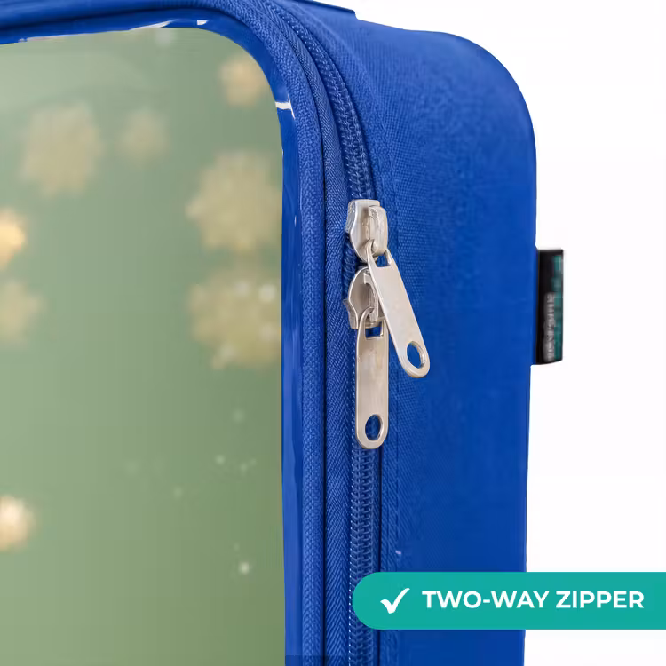 Children's suitcase - Blue - Dancing fairy in green light — 6