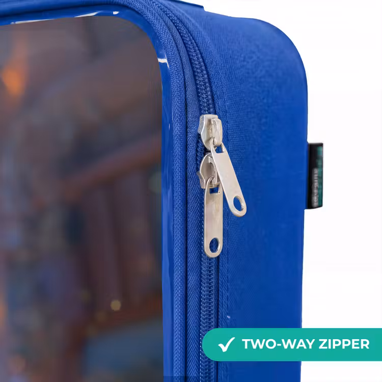 Children's suitcase - Blue - Little enchantress in library — 6