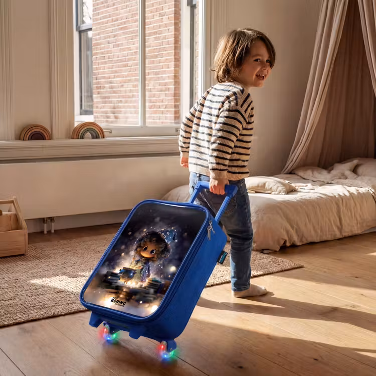 Children's suitcase - Blue - Magical Night of Magic — 2
