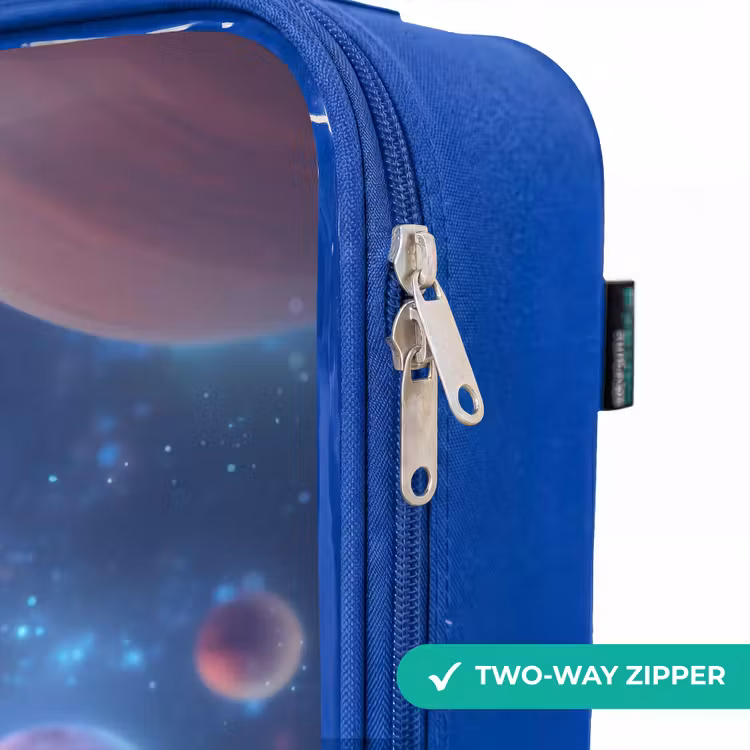 Children's suitcase - Blue - Red Space Being in Cosmic Dance — 6