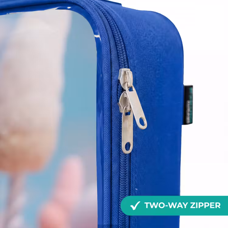 Children's suitcase - Blue - Sweet Monster Candy Adventure — 6