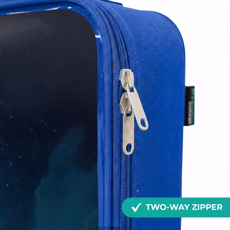 Children's suitcase - Blue - Witch in Moonlight Flight — 6