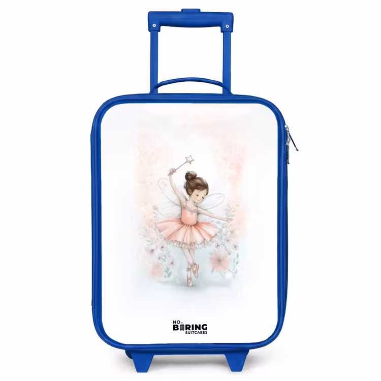 Children's suitcase - Blue - Ballerina - Elf - Fairy — 1