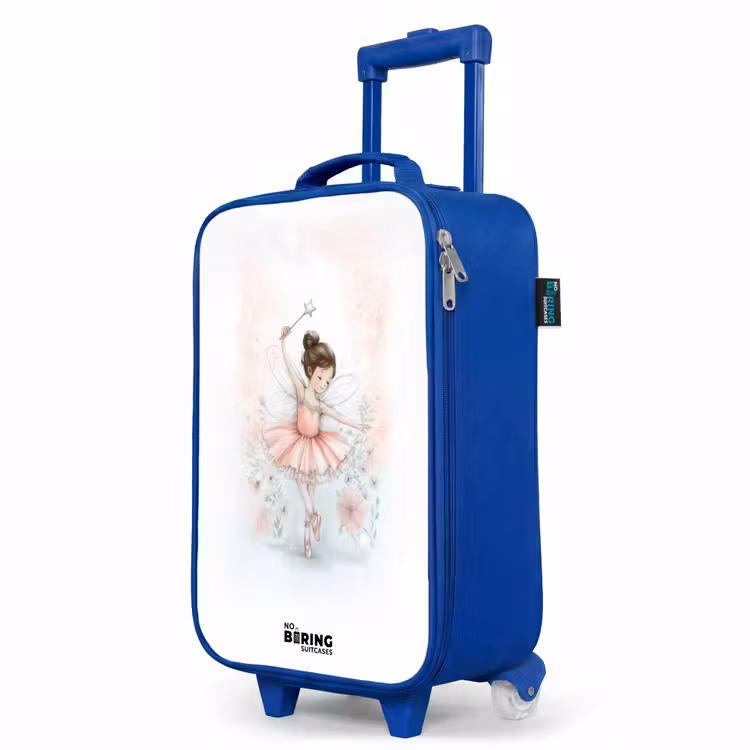 Children's suitcase - Blue - Ballerina - Elf - Fairy — 5