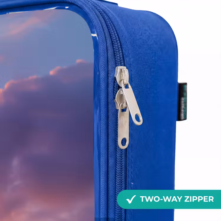 Children's suitcase - Blue - Guinea pig - Nature - Animal — 6