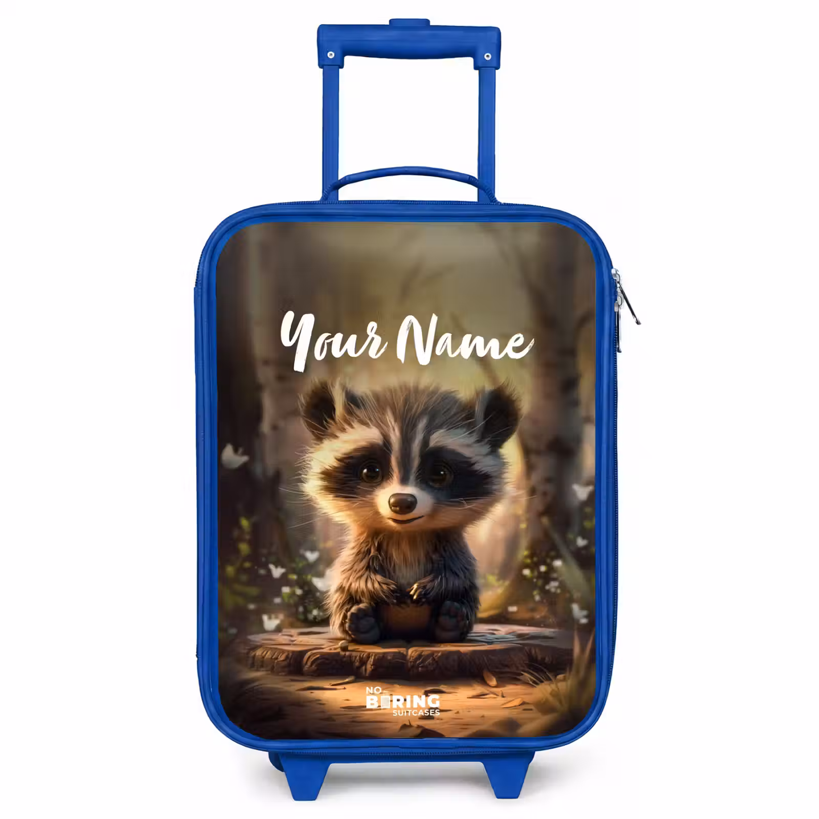 Children's suitcase with name - Blue - Bobby Bosboom — 1