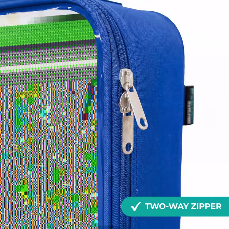 Children's suitcase with name - Blue - Benno Bloembouwer — 6