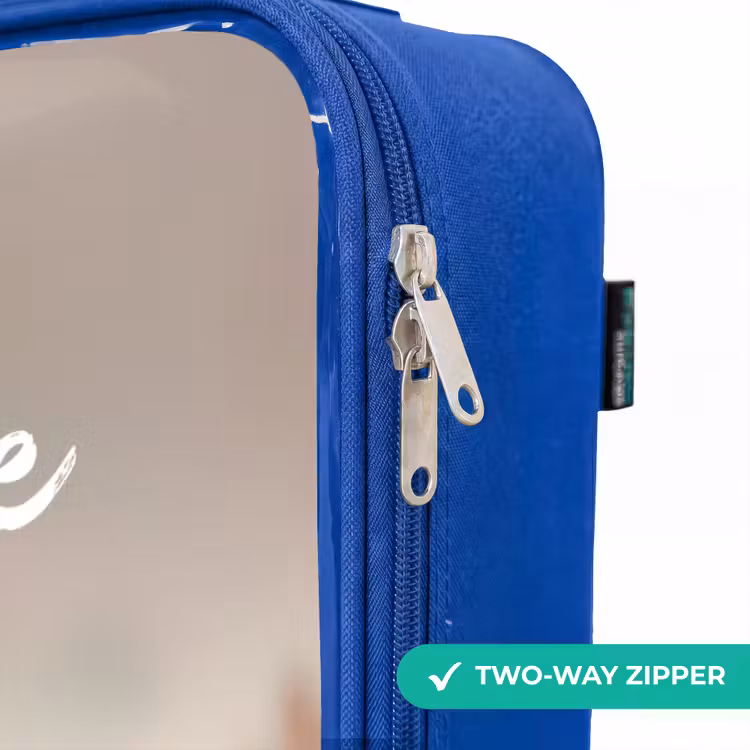 Children's suitcase with name - Blue - Bertus Construction Beaver — 6
