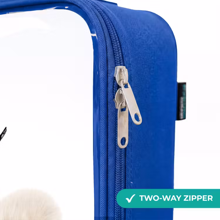 Children's suitcase with name - Blue - Bubblegum bear — 6