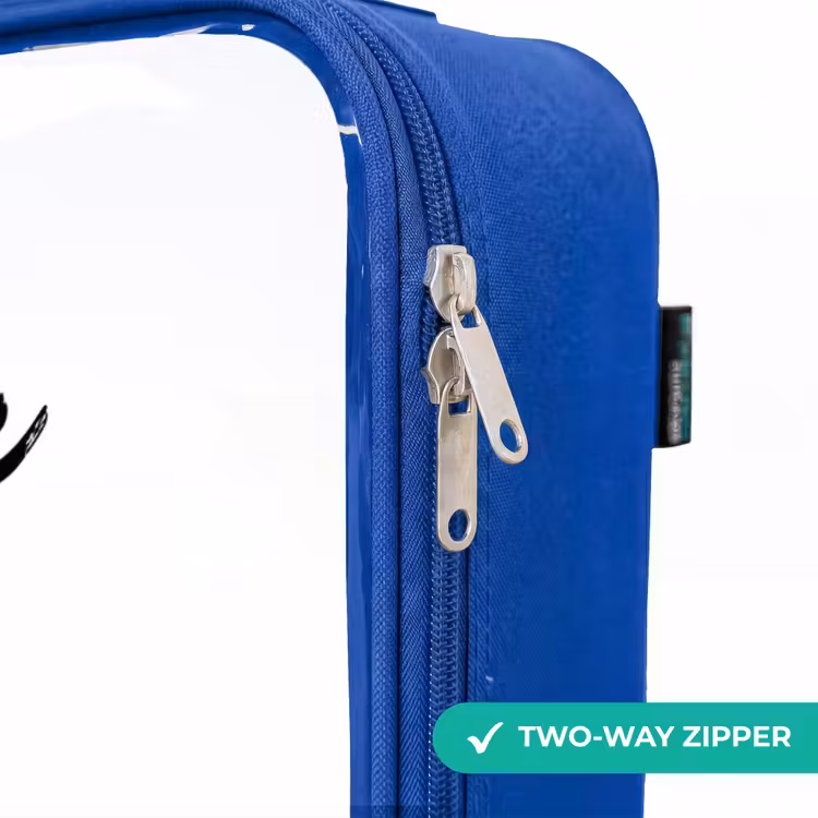 Children's suitcase with name - Blue - Chewing Kobus — 6