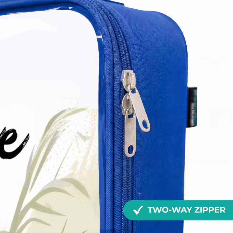 Children's suitcase with name - Blue - Guusje giraffe — 6
