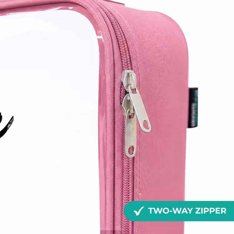 Children's suitcase with name - Pink - Chewing Kobus — 4