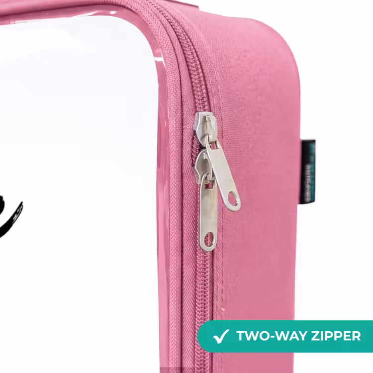 Children's suitcase with name - Pink - Eddy Donkey — 4