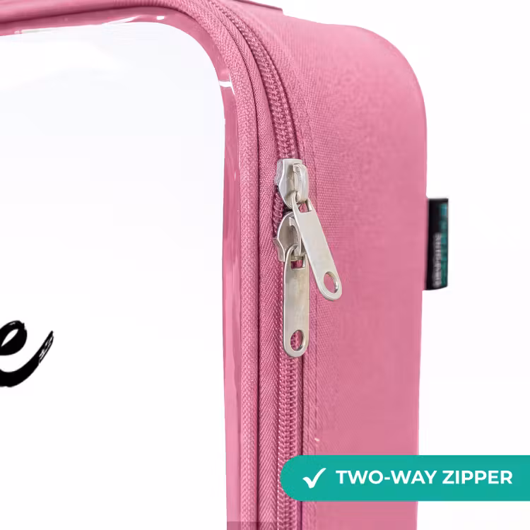 Children's suitcase with name - Pink - Oscar Elephant — 4