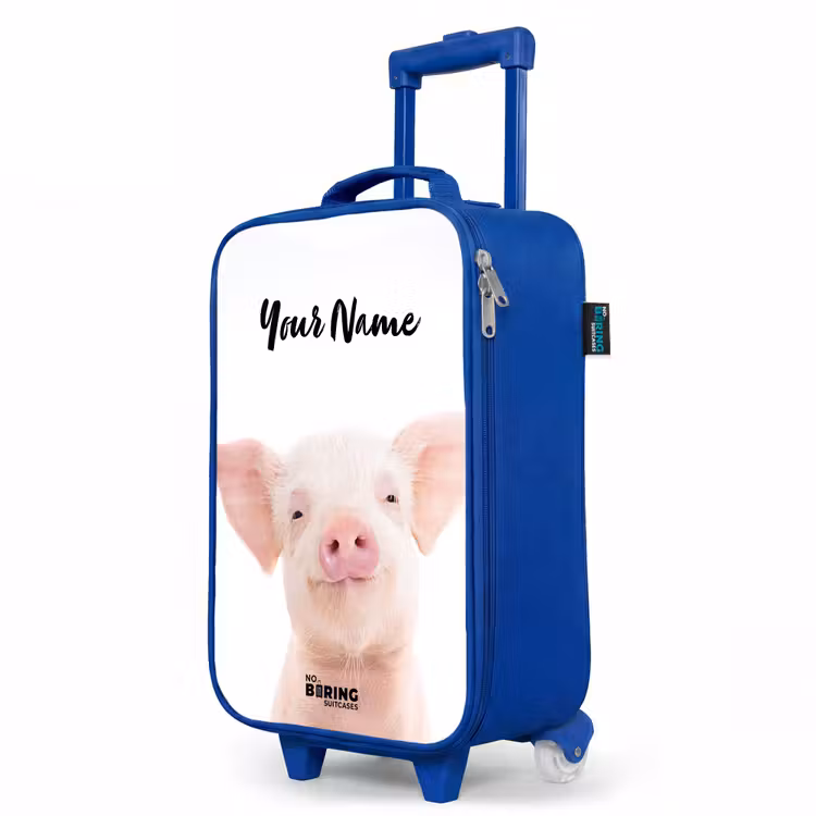 Children's suitcase with name - Blue - Binky Big — 5