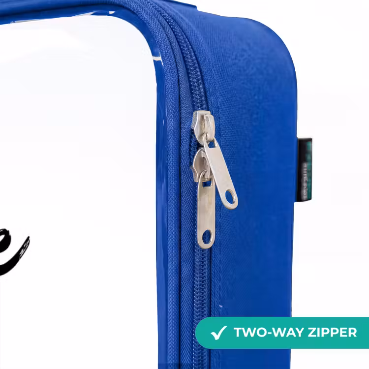 Children's suitcase with name - Blue - Charlie Chimp — 6