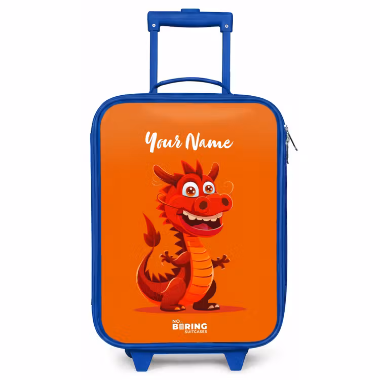 Children's suitcase with name - Blue - Horacio hotshot — 1