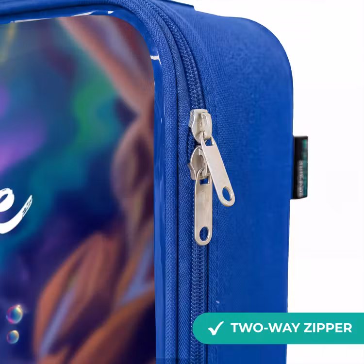 Children's suitcase with name - Blue - Ornate sapphire dragon — 6