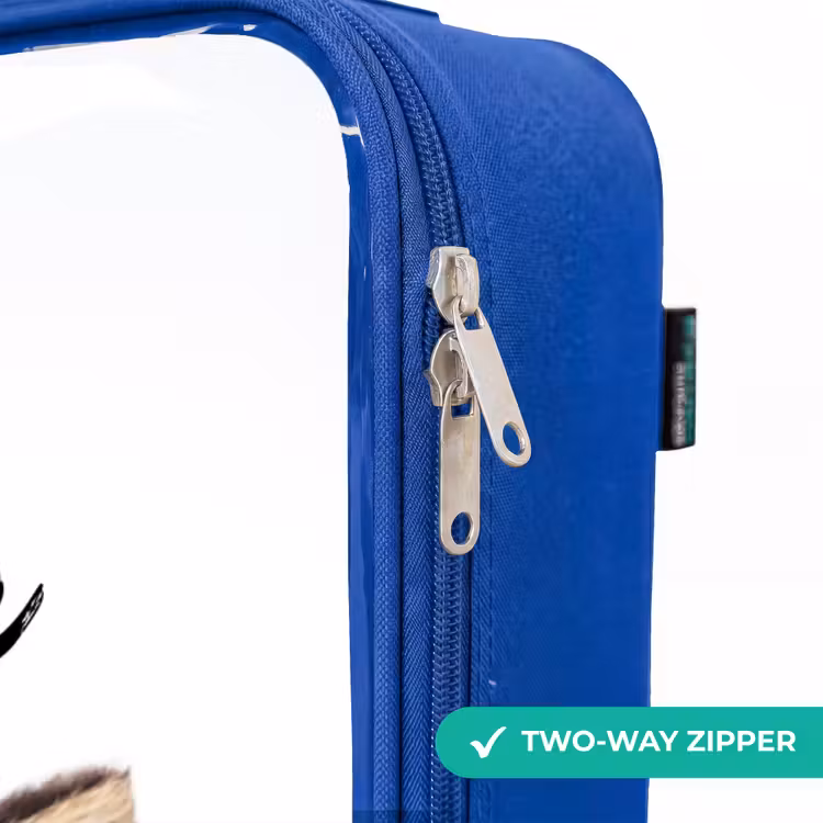 Children's suitcase with name - Blue - Vicky Fox — 6