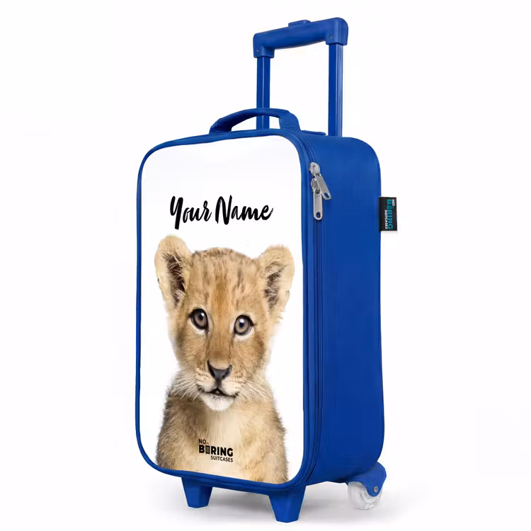 Children's suitcase with name - Blue - Winnie Cub — 5