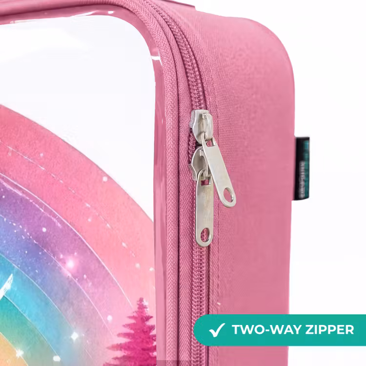 Children's suitcase with name - Pink - Pink roebuck — 4