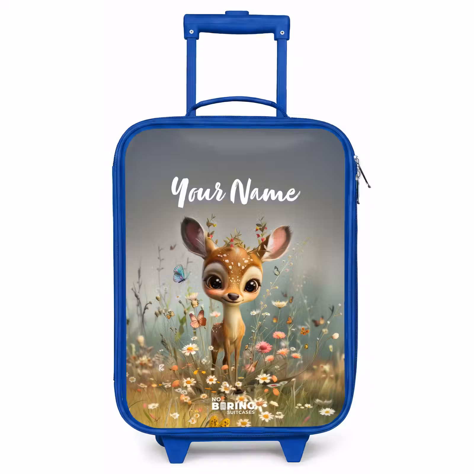 Children's suitcase with name - Blue - Valerie fielder — 1