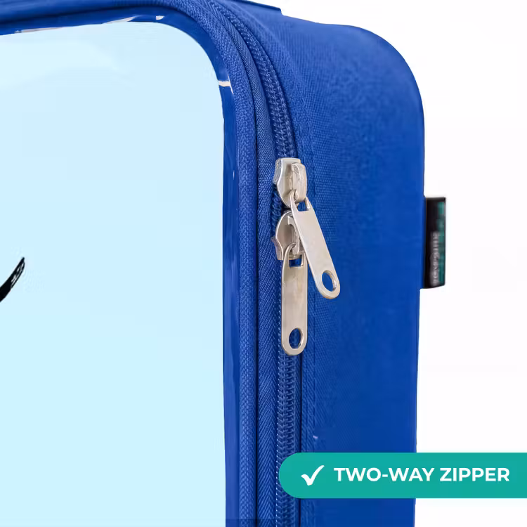 Children's suitcase with name - Blue - Allard Alpaca — 6