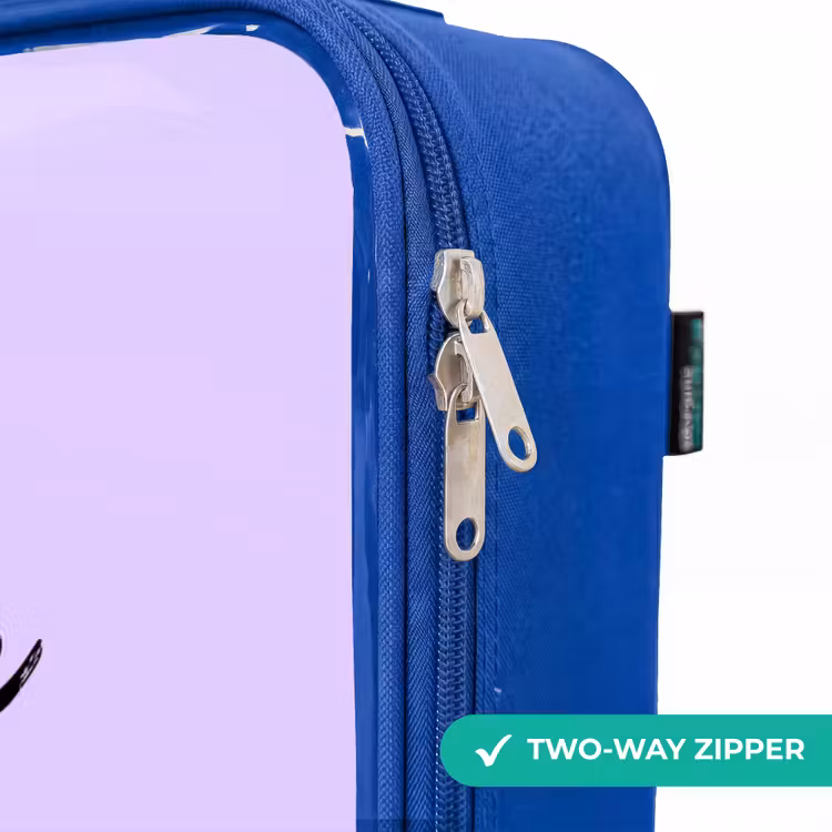 Children's suitcase with name - Blue - Disco Dirk — 6