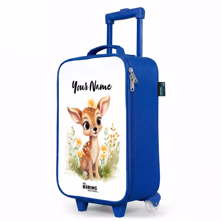 Children's suitcase with name - Blue - Tilly gardener — 5